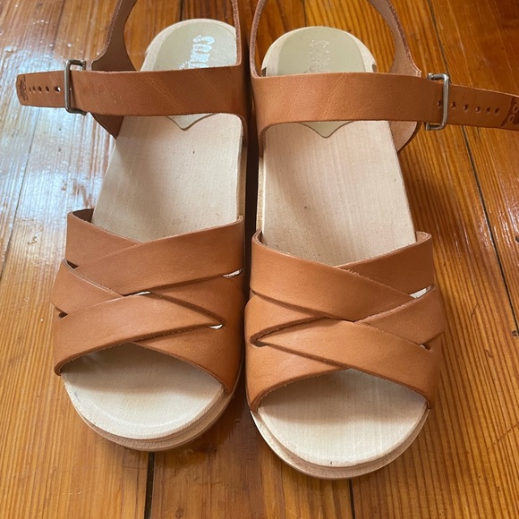 Sandgrens sandal clogs in nude - Picture 5 of 9